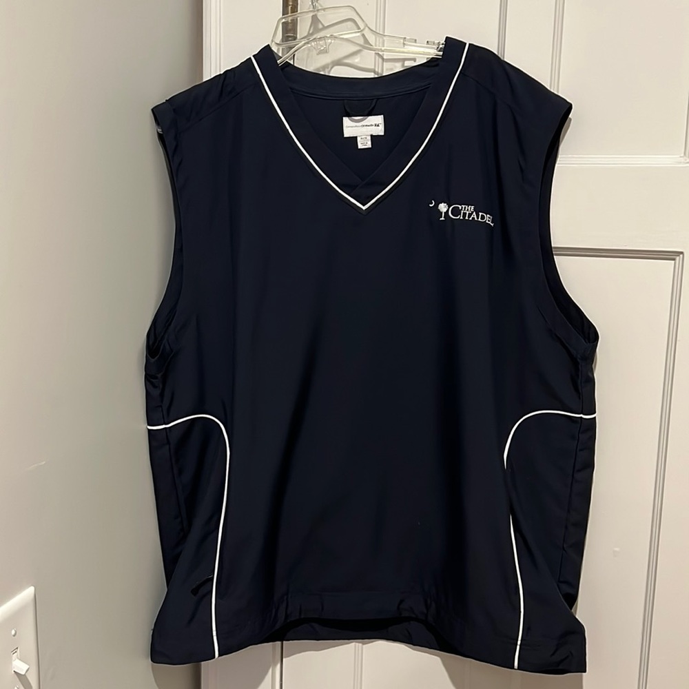 Cutter & Buck pullover vest. The Citadel. XL